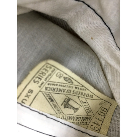 44S Harris Tweed Mens Vintage 3 Button Blazer Sport Coat Jacket Sand Beige Gray - Picture 13 of 13